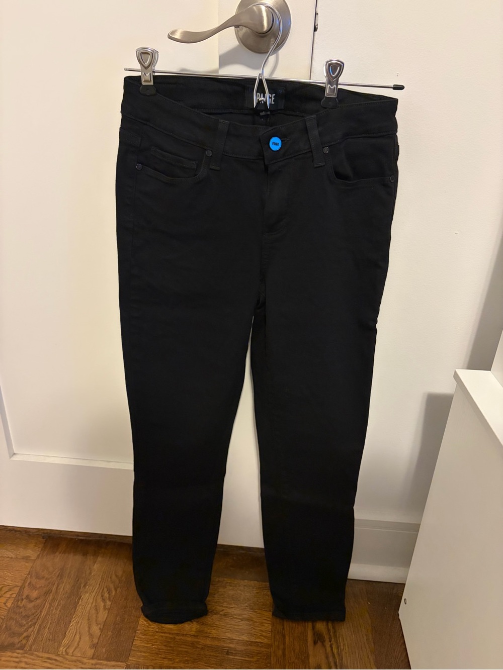 PAIGE Black Skinny Jeans